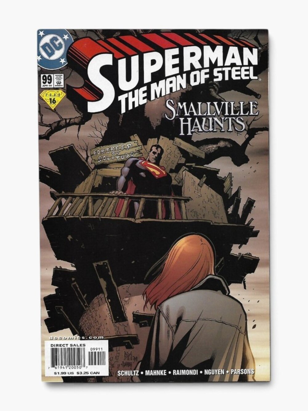 Superman The Man of Steel #99 DC Comic 2000 VF | Smallville Haunts
